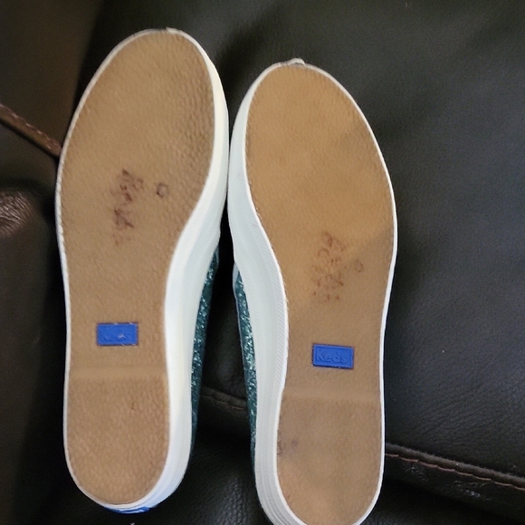 Kate Spade Sparkling Teal Slip-On Sneakers - Picture 6 of 13